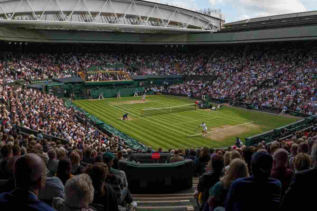 Il campo centrale di Wimbledon