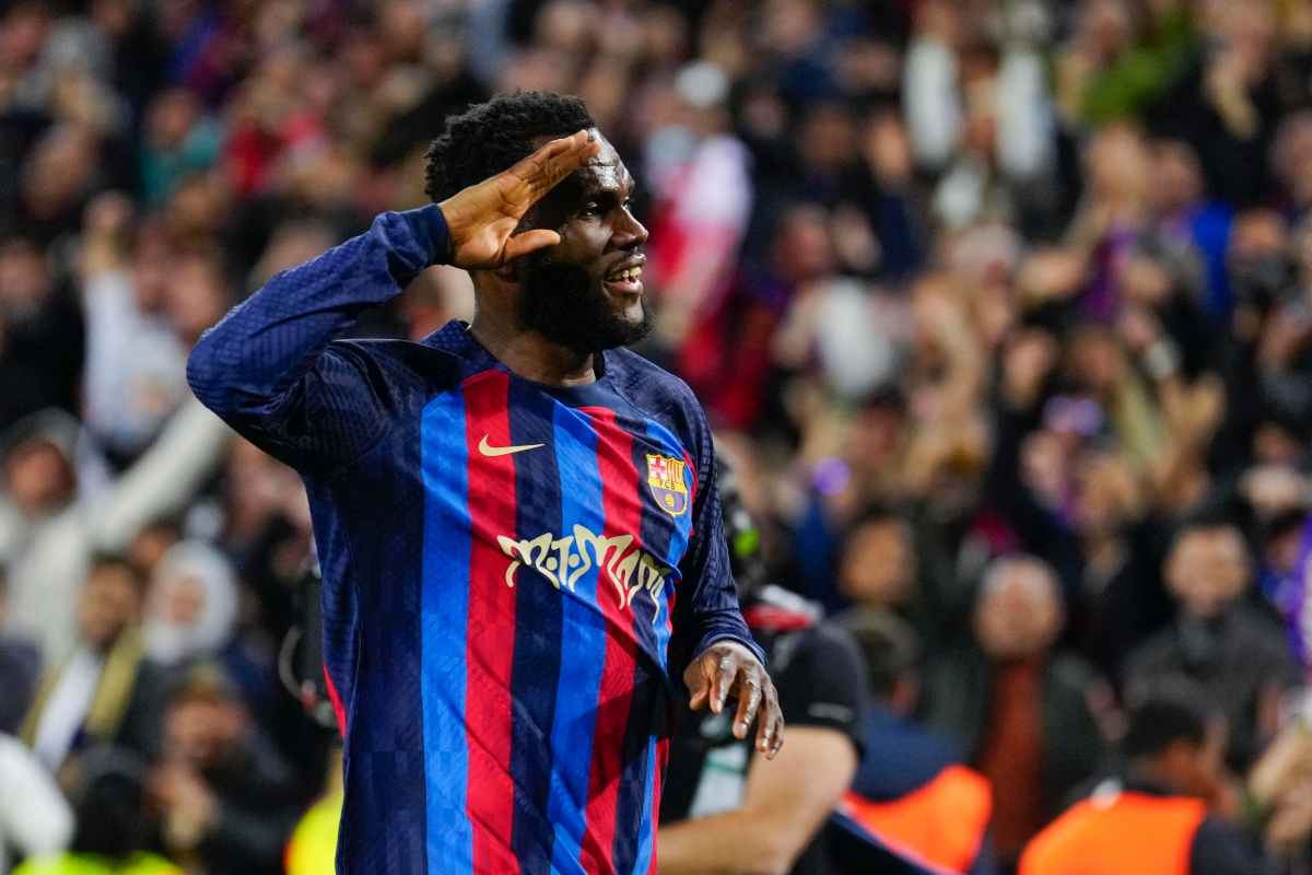 Kessié potrebbe lasciare il Barcellona