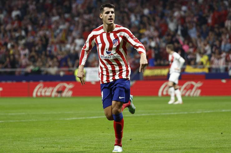 Alvaro Morata va in ritiro con l'Atletico