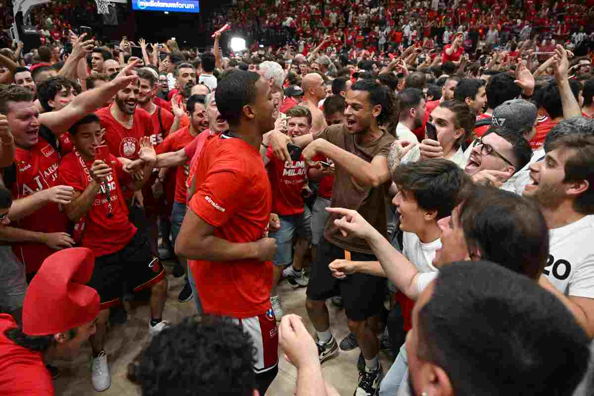 L'Olimpia Milano campione d'Italia