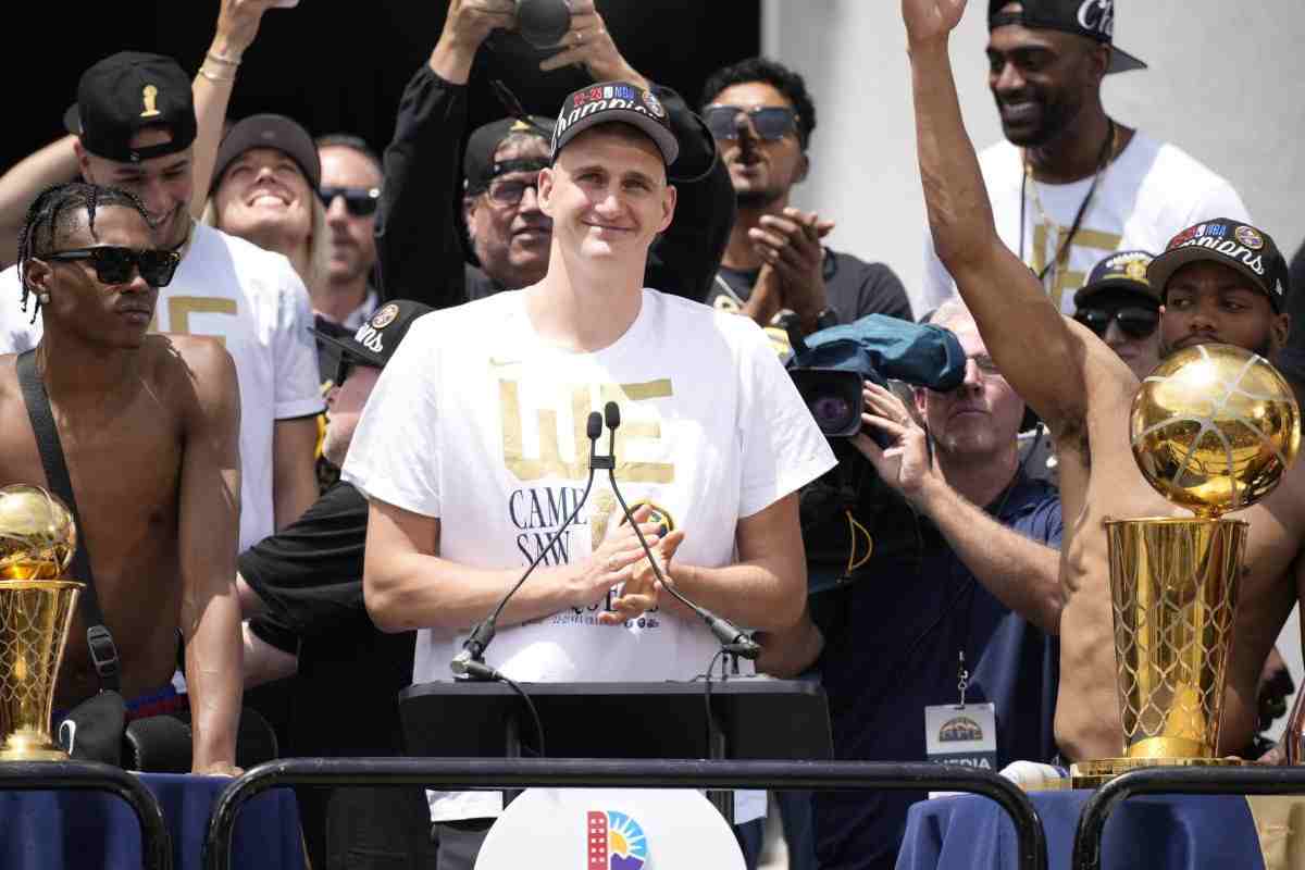 Nikola Jokic. MVP delle ultime NBA Finals