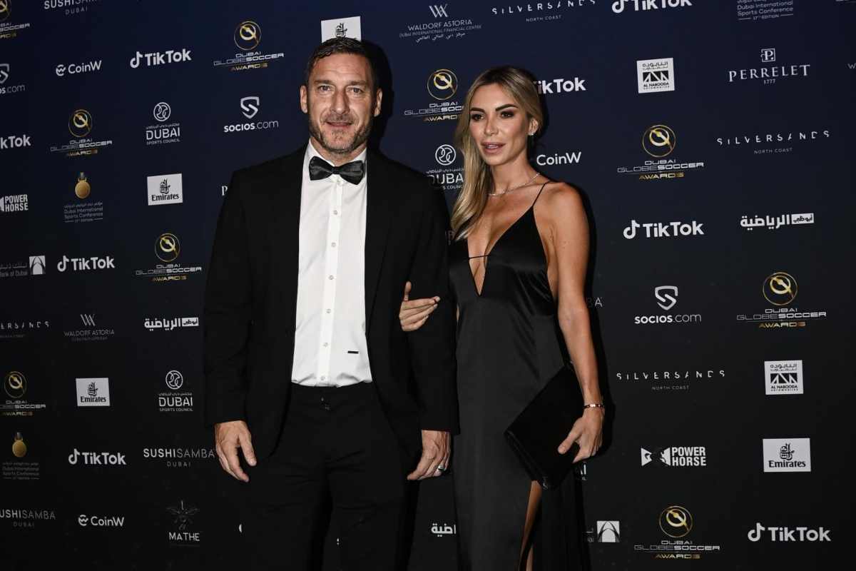 Noemi e Totti sempre più felici