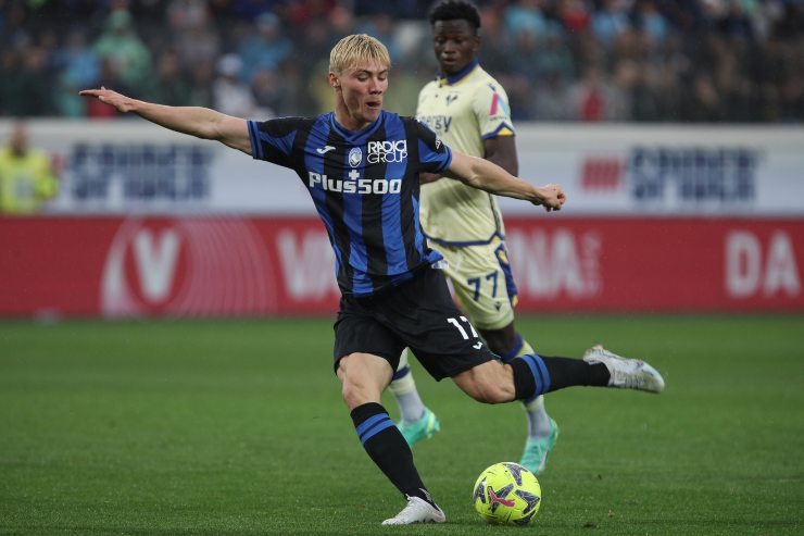 Rasmus Hojlund, attaccante dell'Atalanta