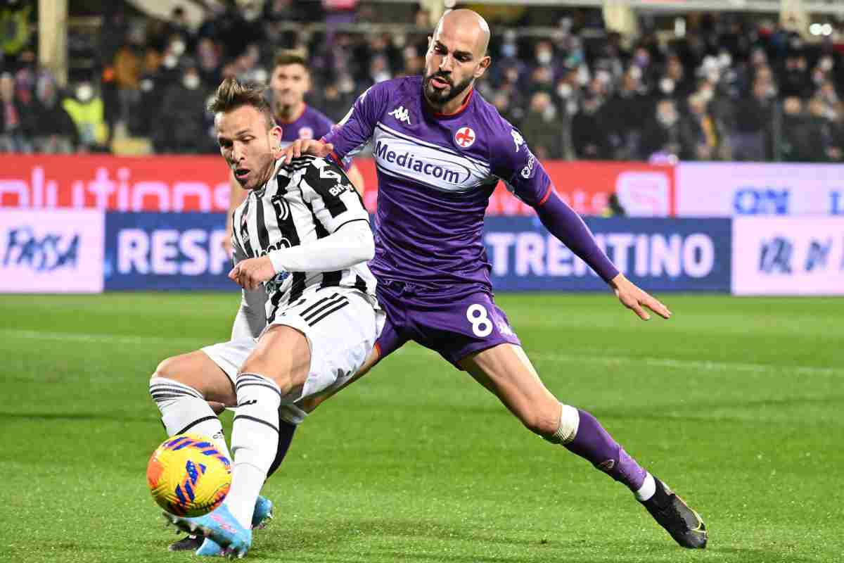 Arthur Juventus Fiorentina Soule