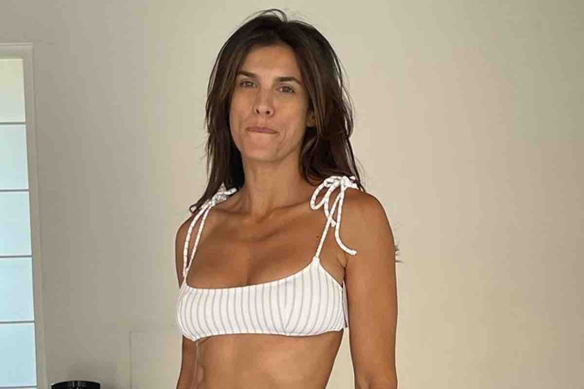 Elisabetta Canalis posa sui social