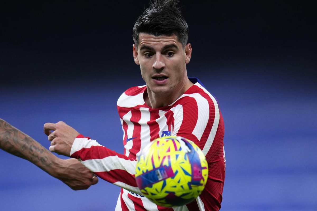 Alvaro Morata, attaccante dell'Atletico Madrid