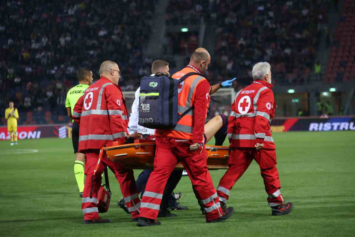 Barella in campo