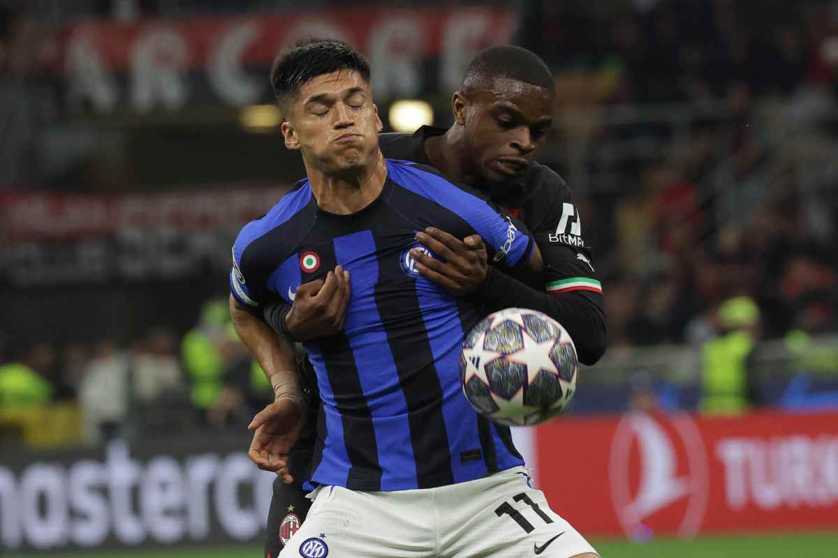 Correa in uscita dall'Inter