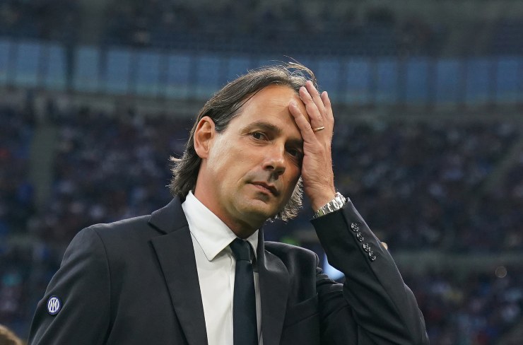 Simone Inzaghi preoccupato