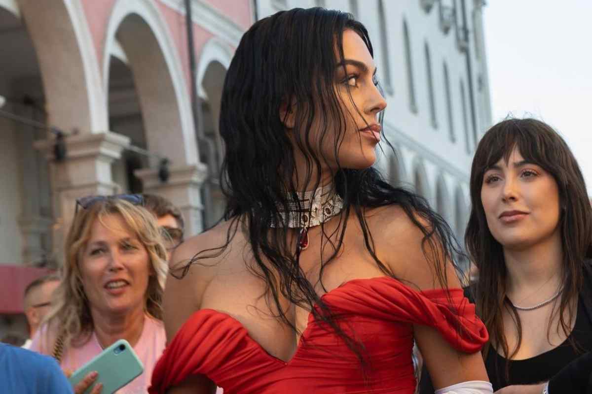 Georgina Rodriguez è la più bella al Festival del Cinema di Venezia