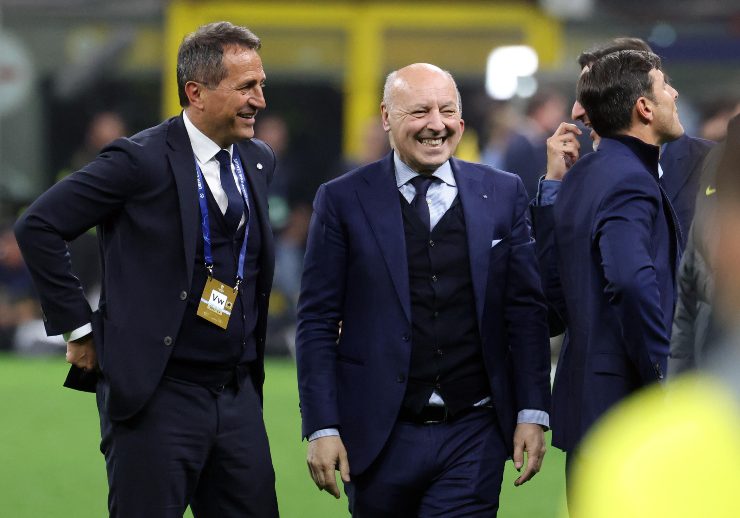 Giuseppe Marotta se la ride