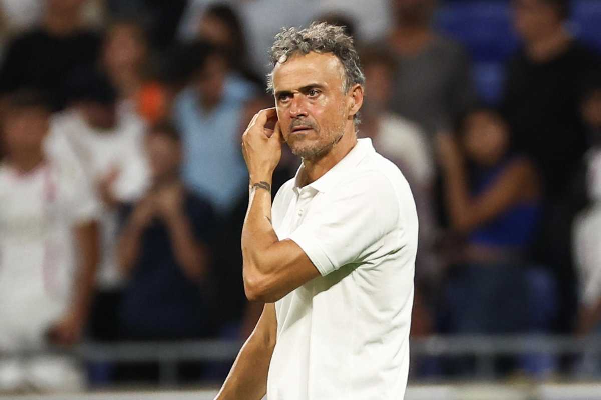 Luis Enrique litiga col nuovo arrivato