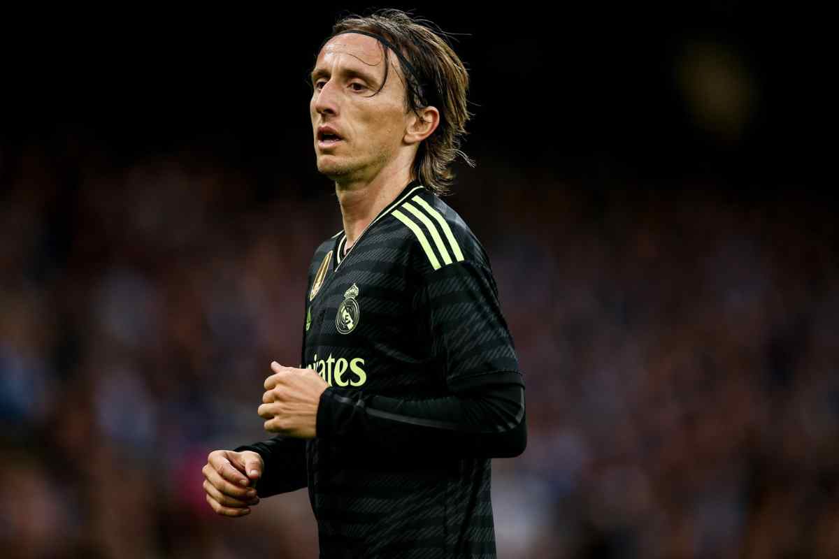 Luka Modric lascia il Real