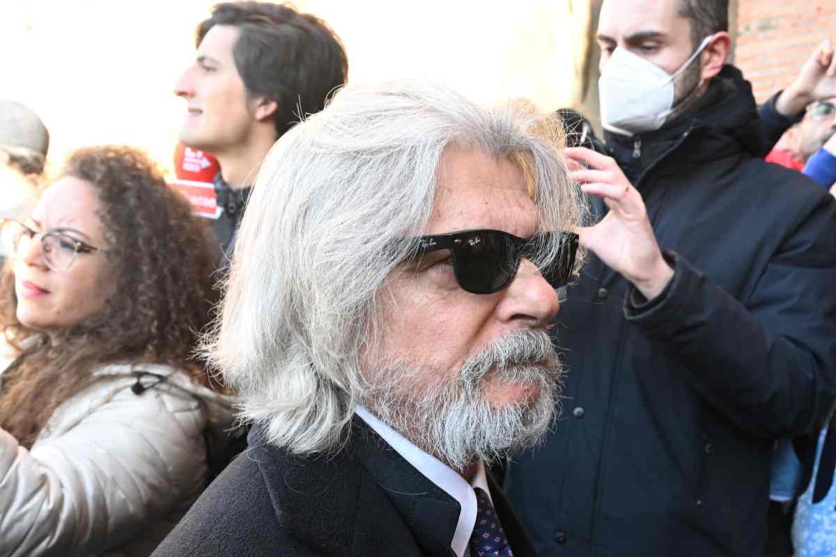 Massimo Ferrero vicino alla Roma