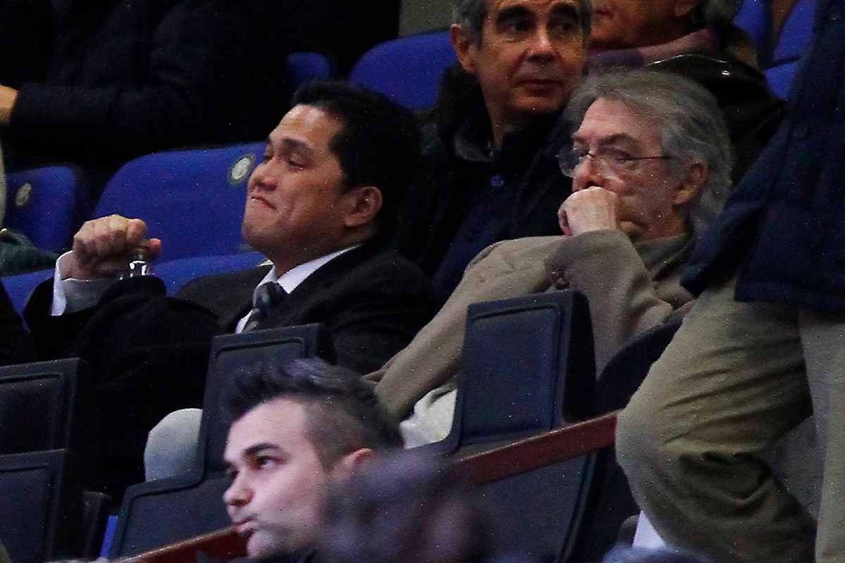 Inter, ex presidente in ospedale