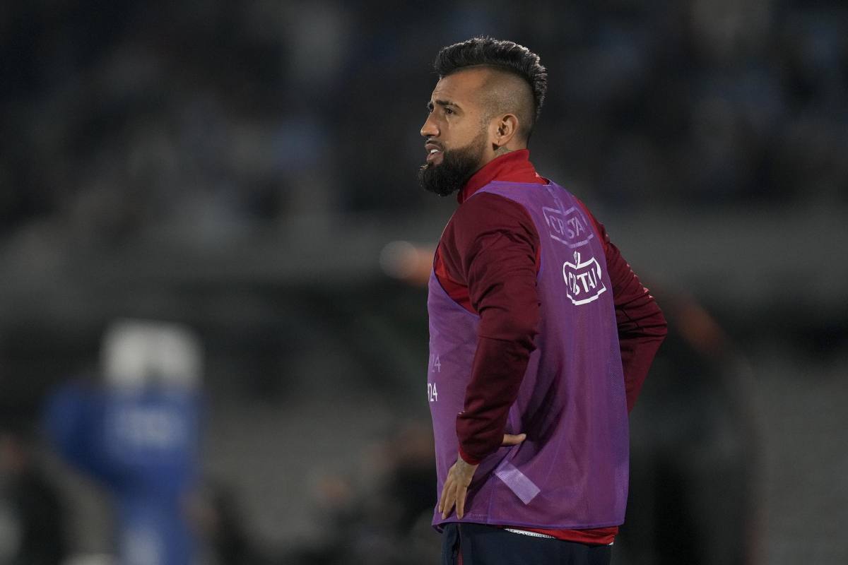 Vidal contro il Milan