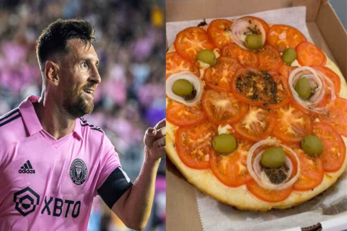 Messi posta la sua pizza preferita