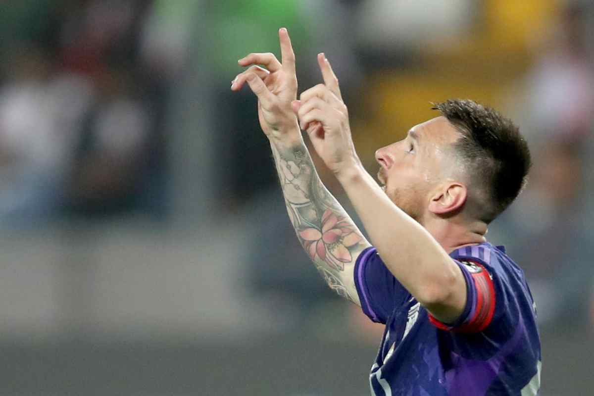 La giocata di Messi contro il Perù