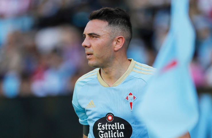 Iago Aspas distrugge il monitor del Var, rabbia contro l'arbitro