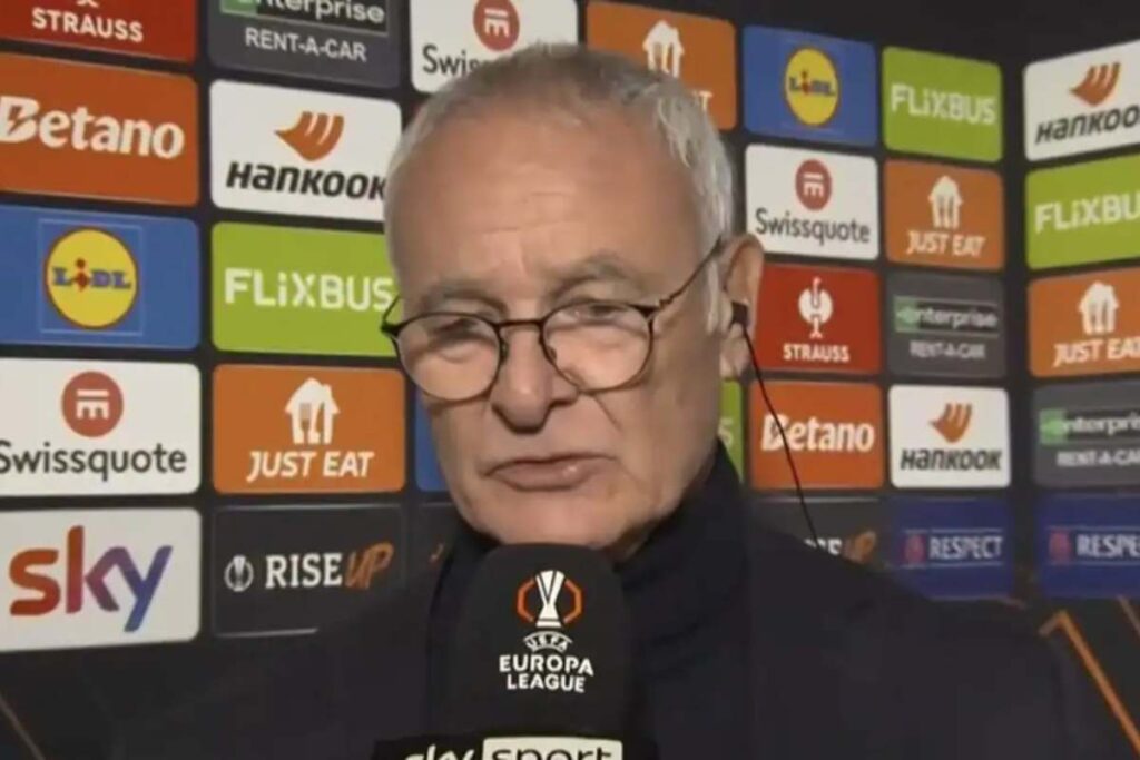 Claudio Ranieri durante un'intervista dello scorso anno