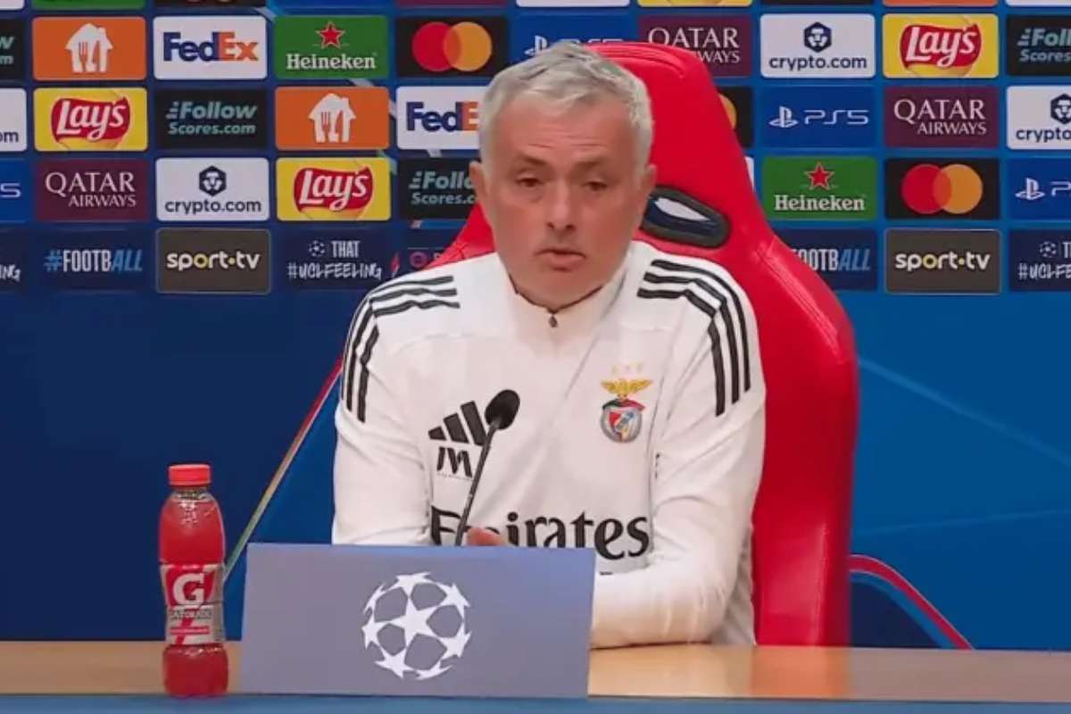 Mourinho in conferenza stampa sul caso Prestianni